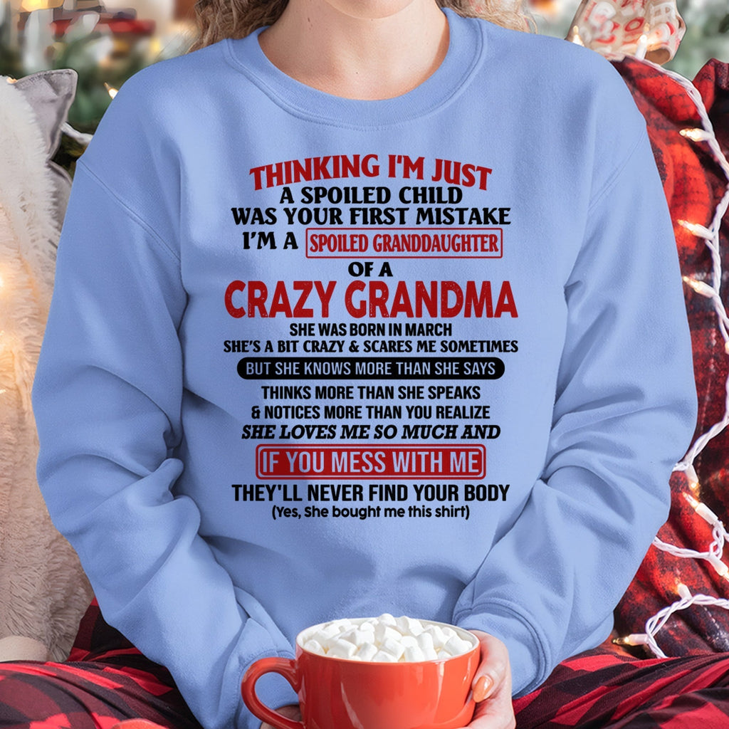 MARZO - SOY LA NIETA CONSENTIDA DE UNA ABUELA LOCA - De la Abuela - NTTD03 (SKU-GMD1-NTT03)