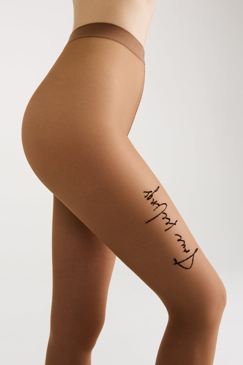 Fantasy Medias Cuento Amor Verdadero - Estampado Estilo Tatuaje