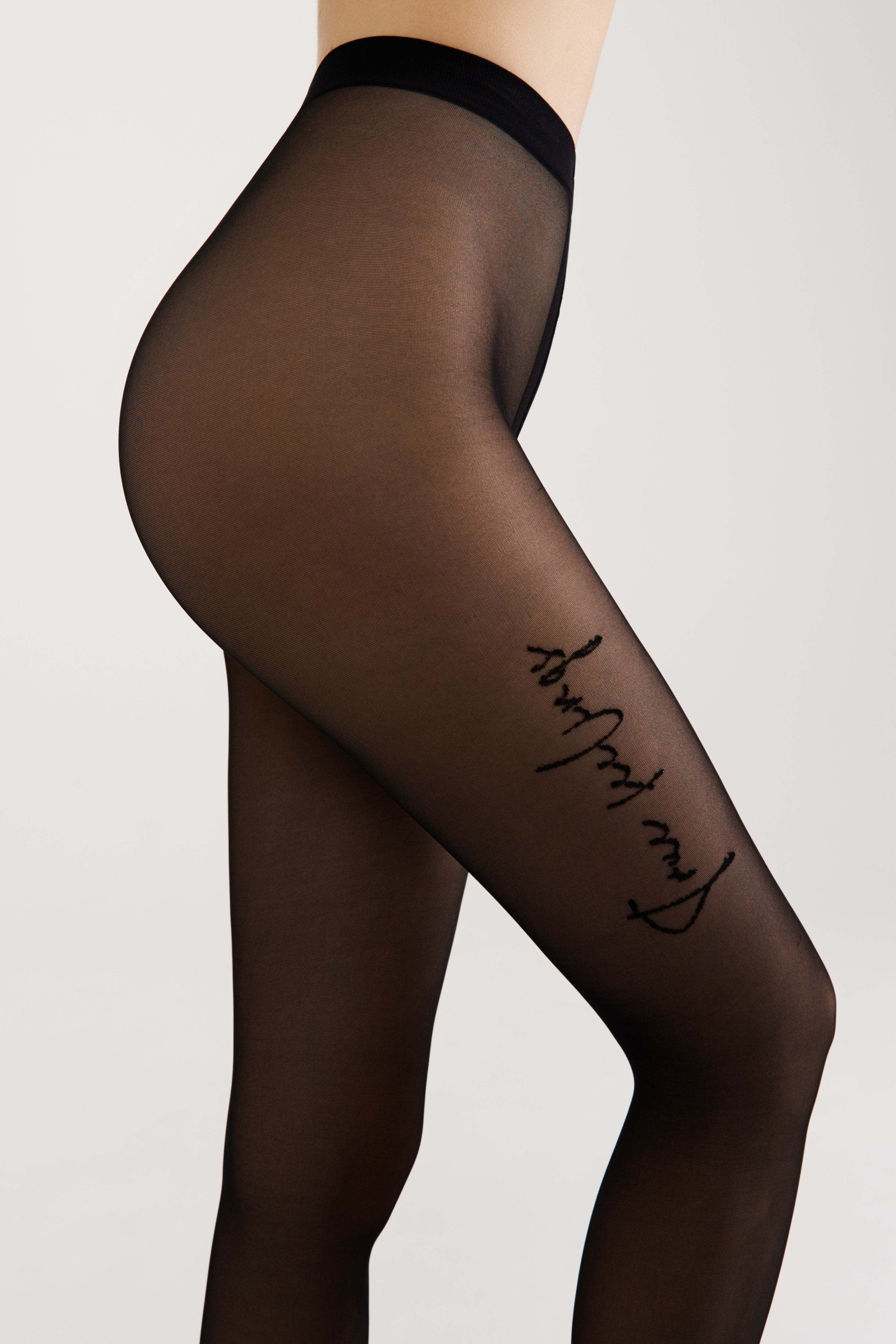Fantasy Medias Cuento Amor Verdadero - Estampado Estilo Tatuaje
