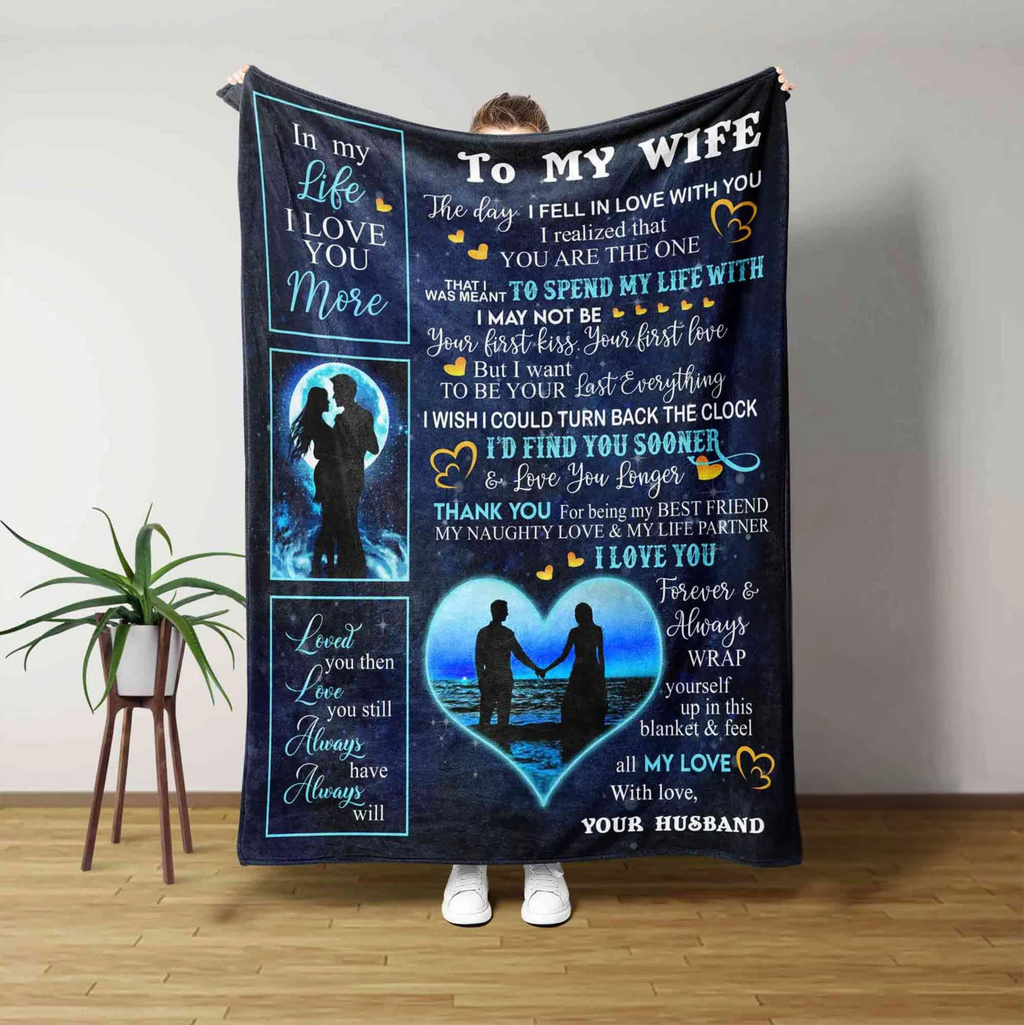 Manta Regalo Especial Para Esposa - De Parte del Esposo (SKU2602-158)