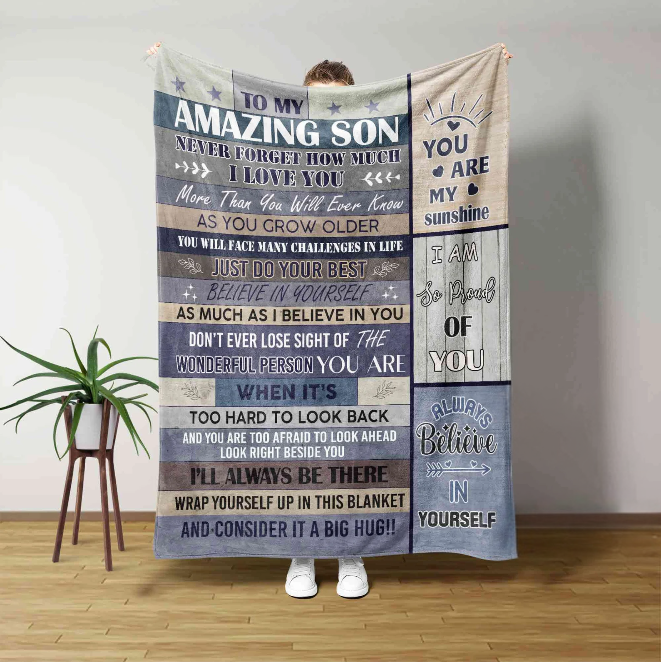 Manta Regalo Especial para Tu Hijo - De Mamá
