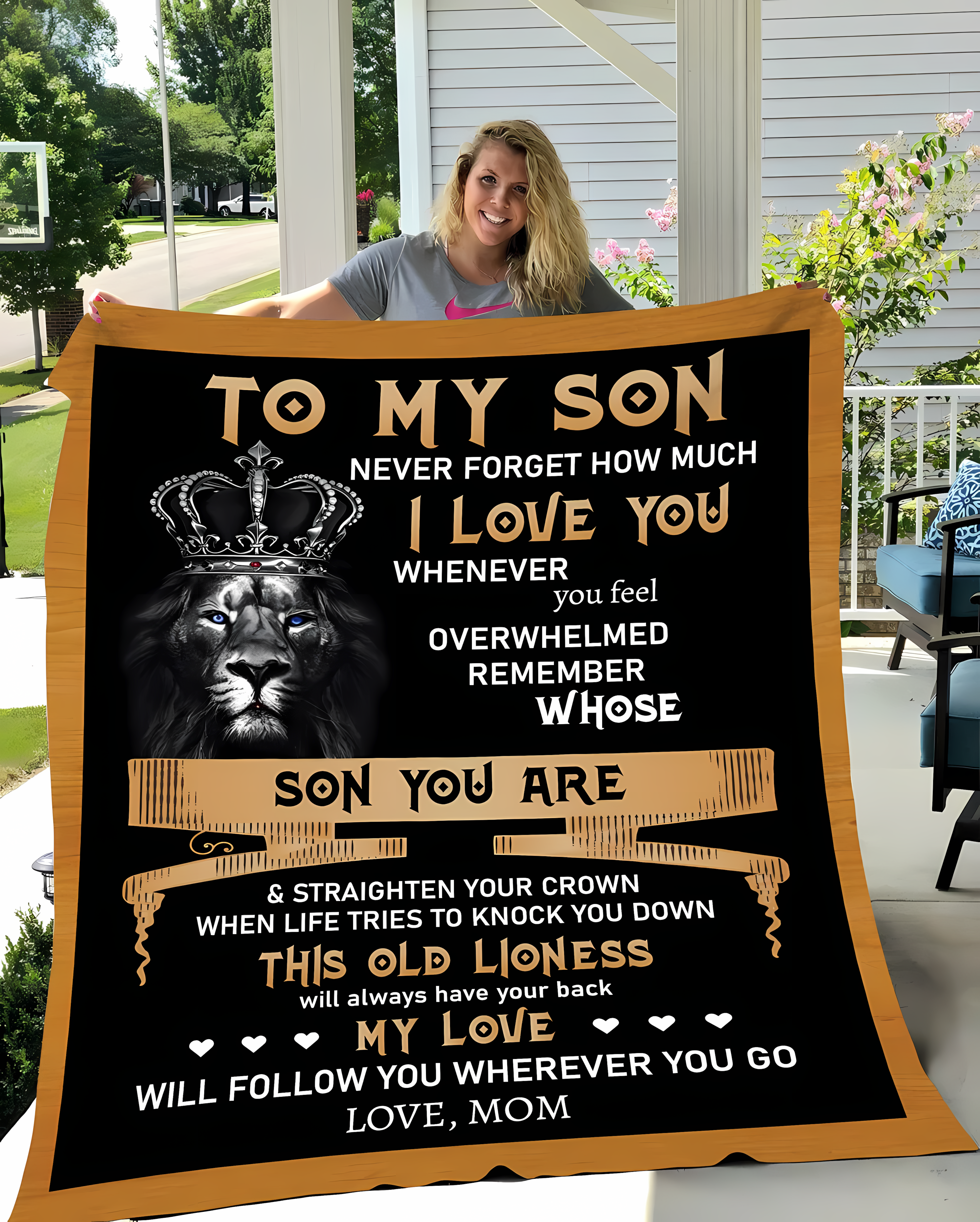Manta Regalo Especial para Tu Hijo - De Mamá