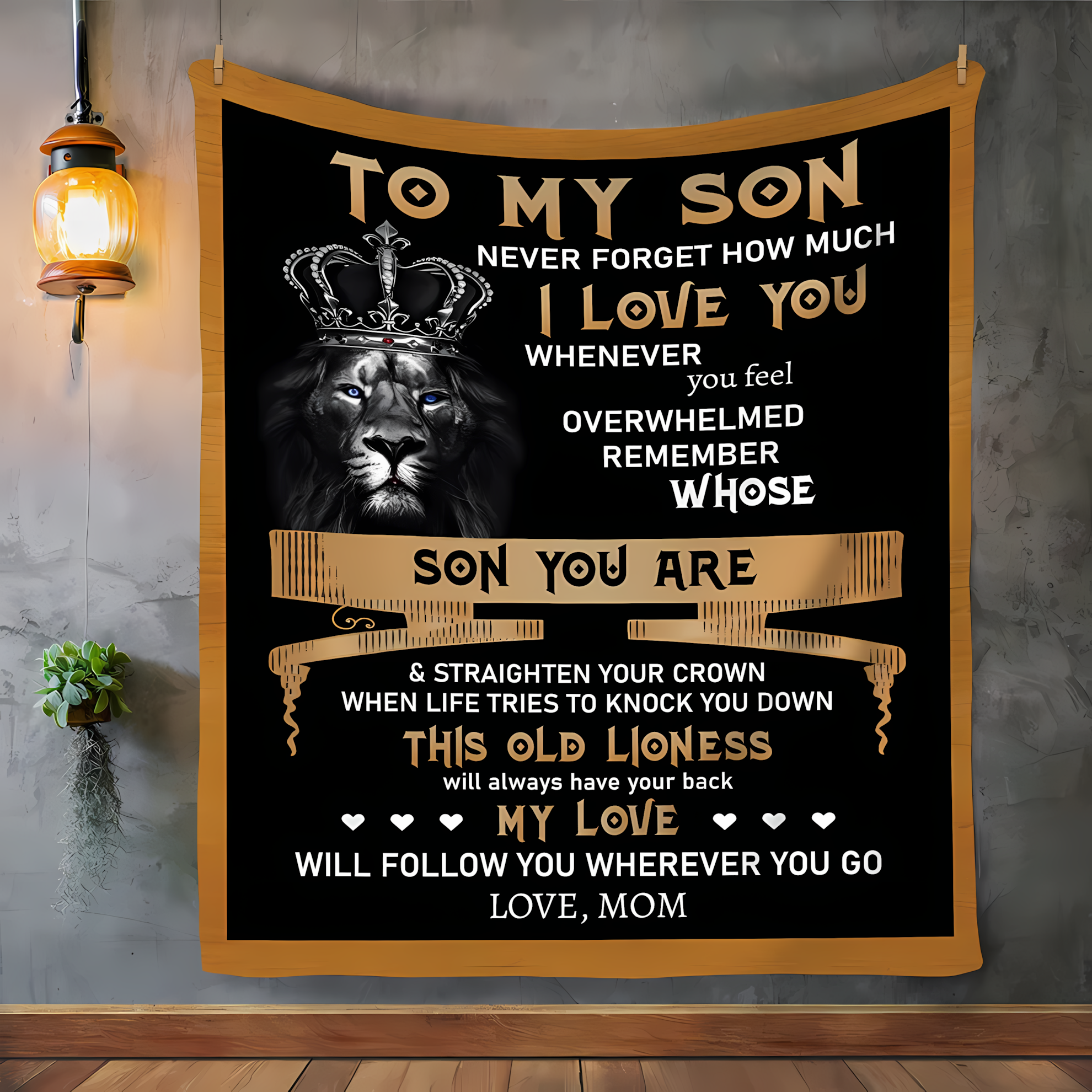 Manta Regalo Especial para Tu Hijo - De Mamá
