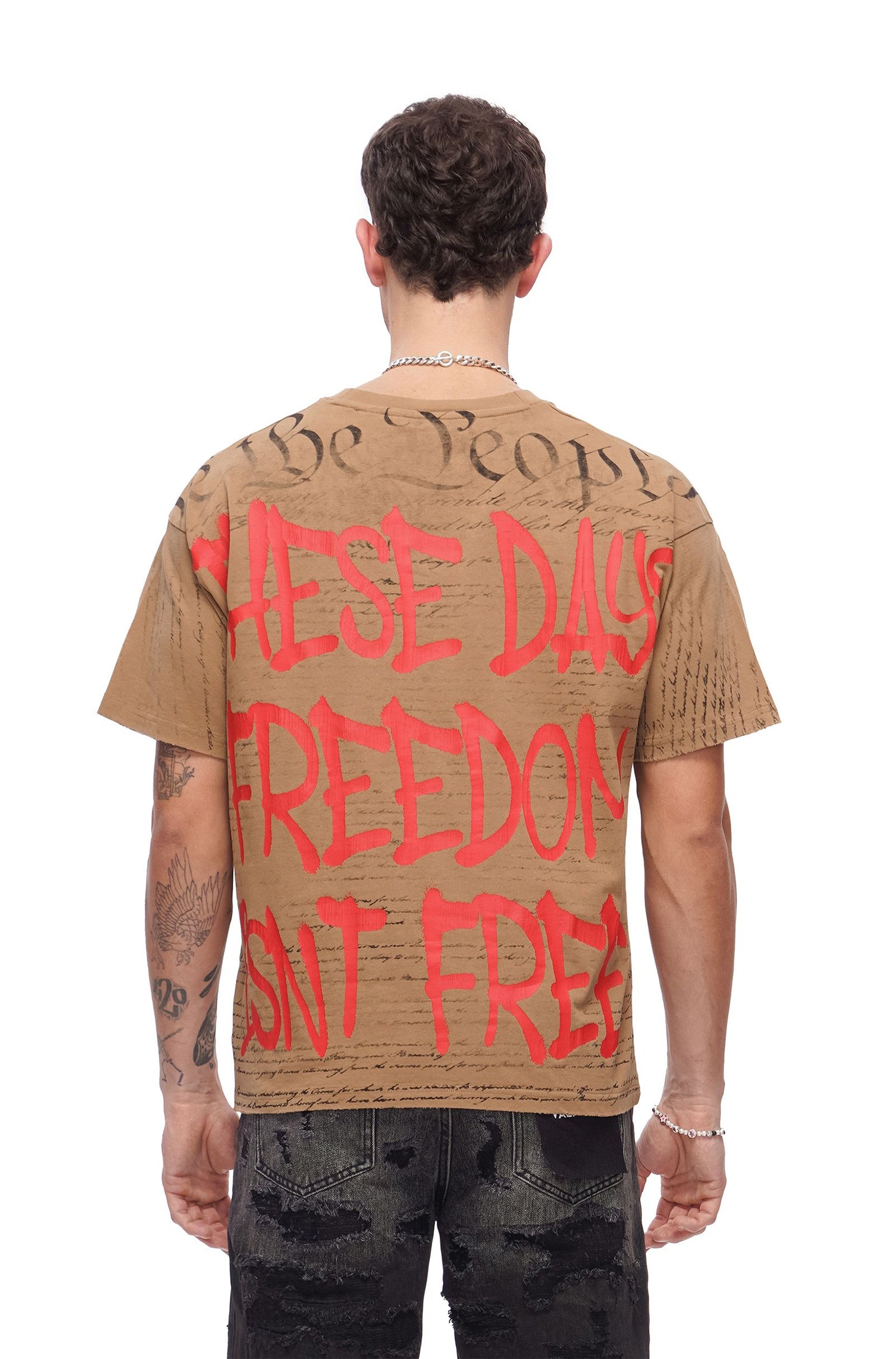Valabasas Freedom Tee - Khaki