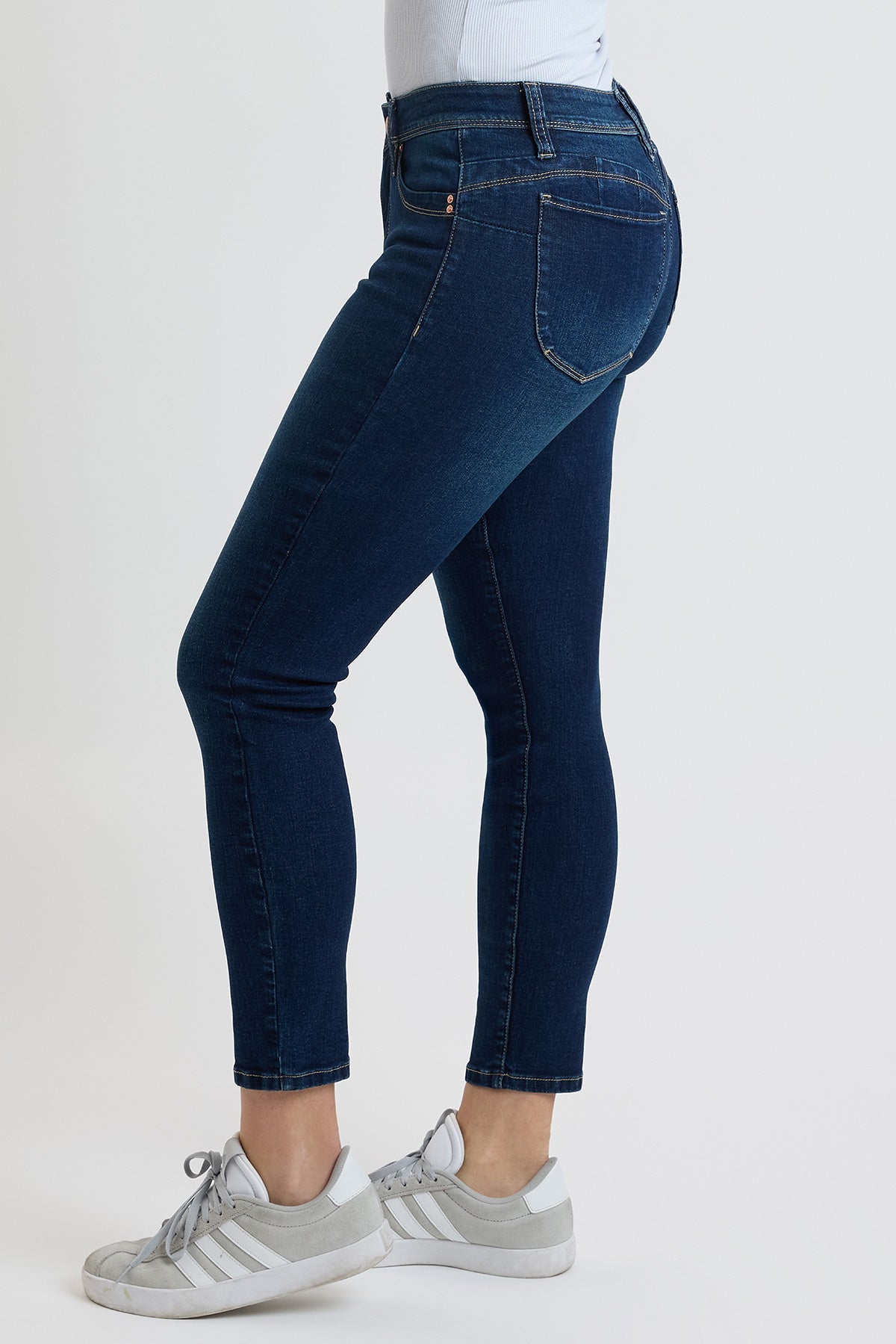 Vaqueros ajustados de tiro alto Curve Confidence para mujer