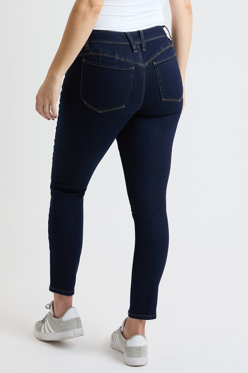 Vaqueros ajustados de tiro alto Curve Confidence para mujer