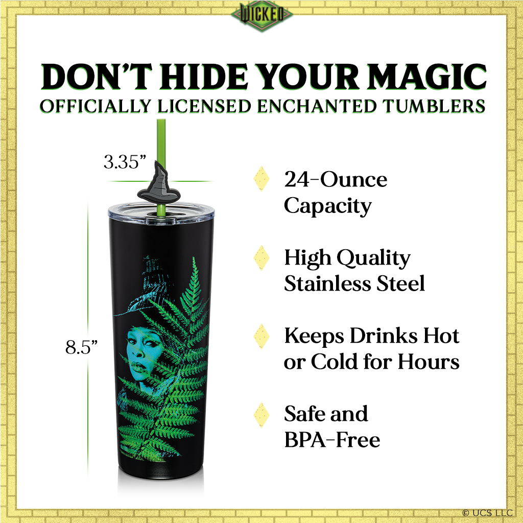 Vasos Wicked For Good - Juego de 2 de 24 oz