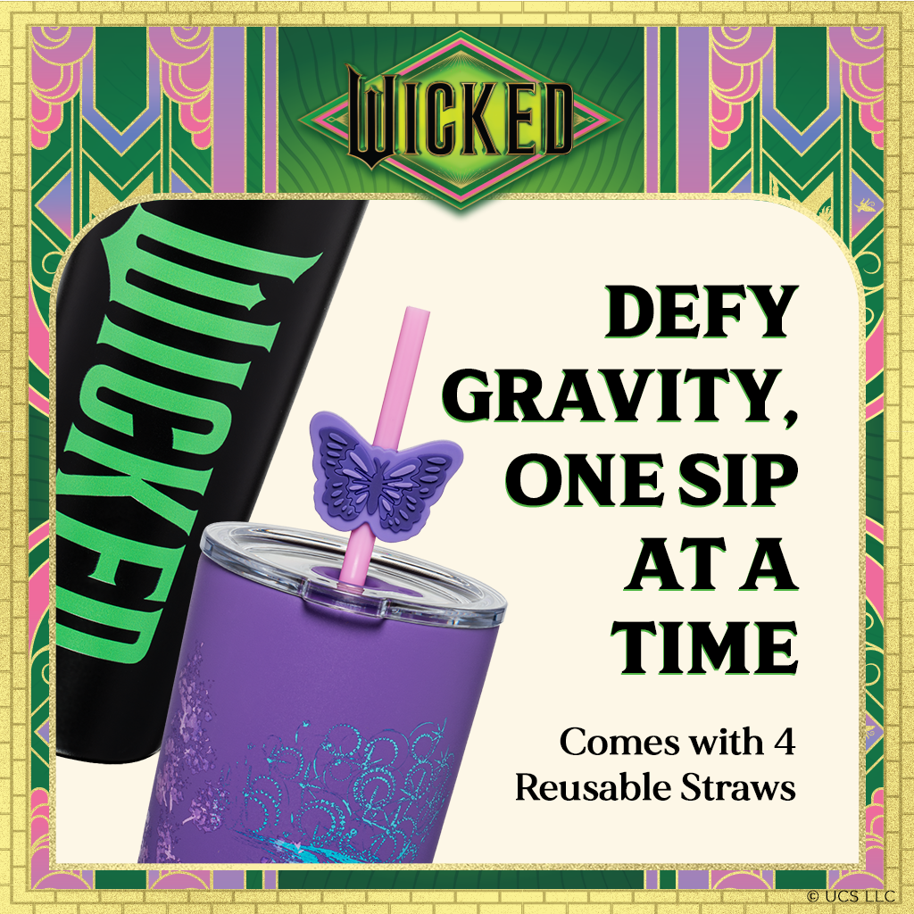 Vasos Wicked For Good - Juego de 2 de 24 oz