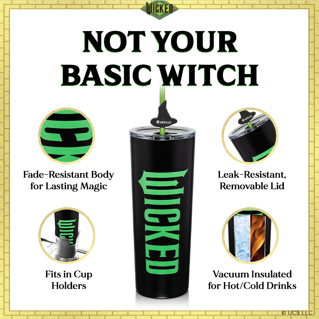 Vasos Wicked For Good - Juego de 2 de 24 oz