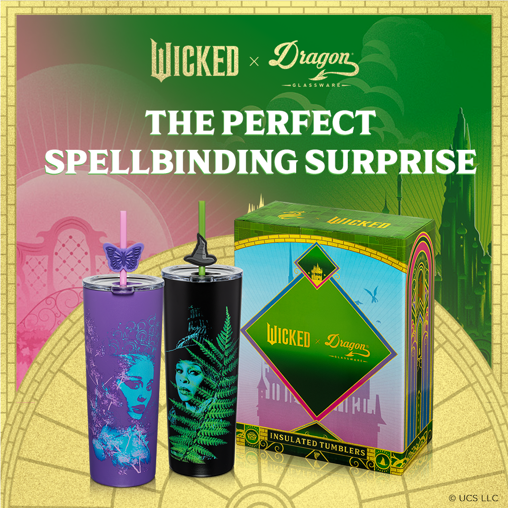 Vasos Wicked For Good - Juego de 2 de 24 oz