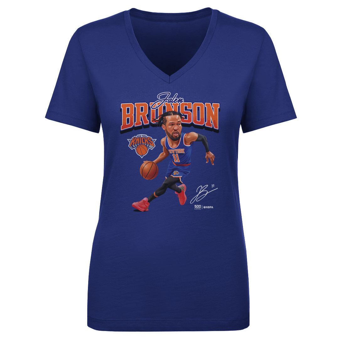 Jalen Brunson New York Knicks Caricatura BLANCO