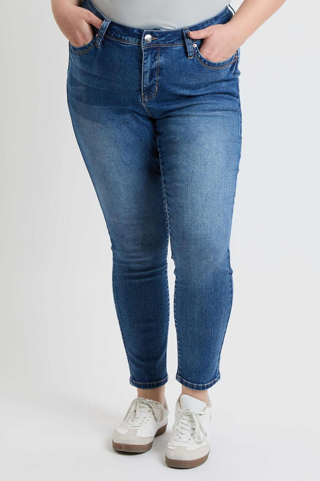 Women's Plus High Rise Curve Confidence  Skinny Jeans