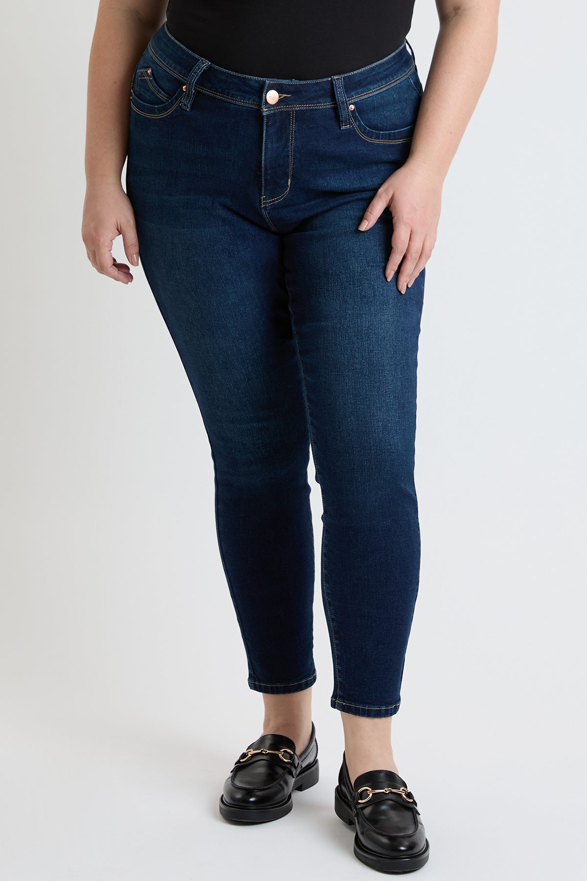Women's Plus High Rise Curve Confidence  Skinny Jeans