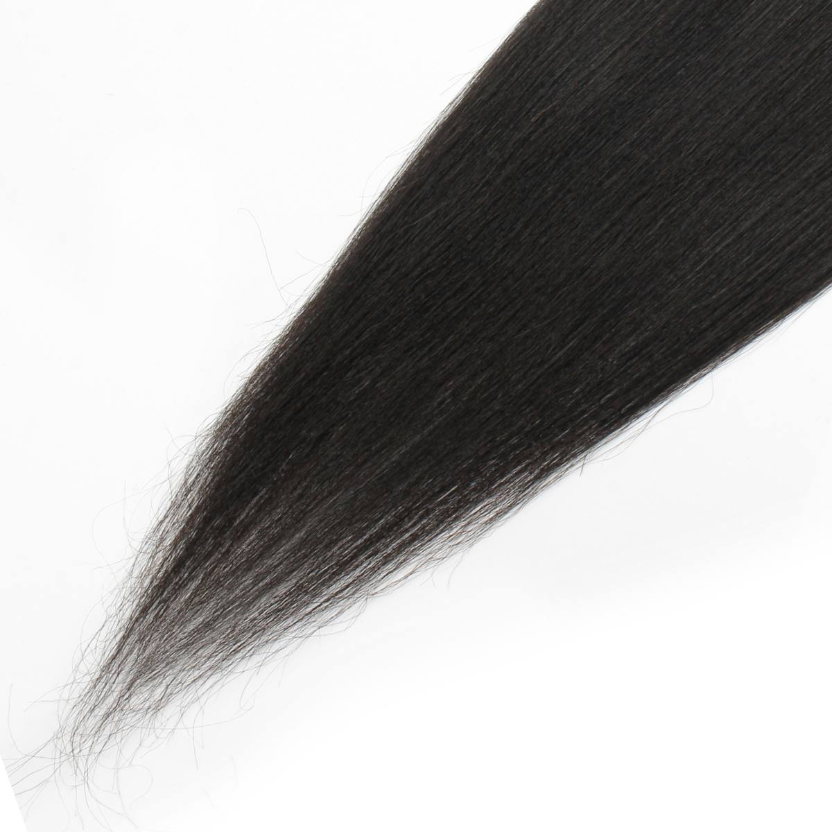 Cierre de cabello humano con encaje HD 5x5 Liso Yaki