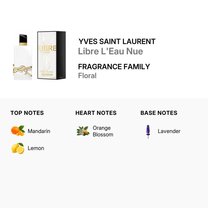 Yves Saint Laurent Libre L’Eau Nue Eau de Parfum Spray for Women