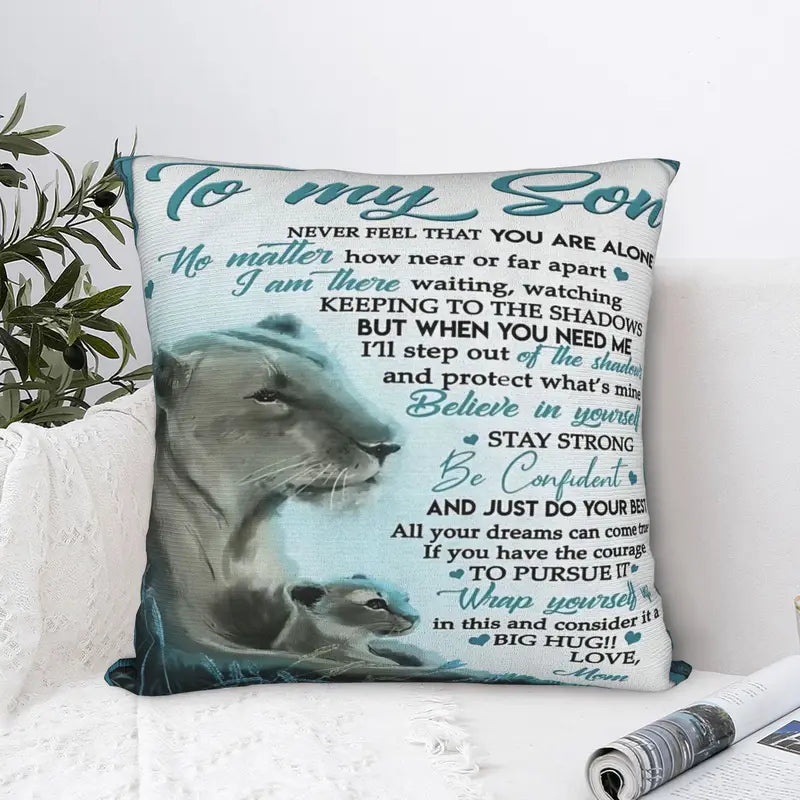 Para mi hijo - Un regalo especial de mamá - Almohada