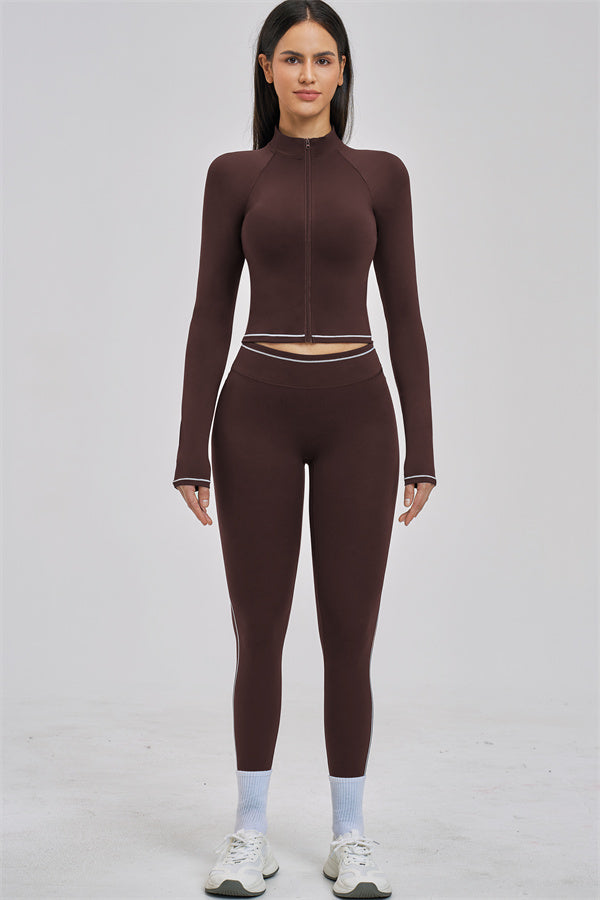 Conjunto de 2 piezas de chaqueta y leggings Unbound