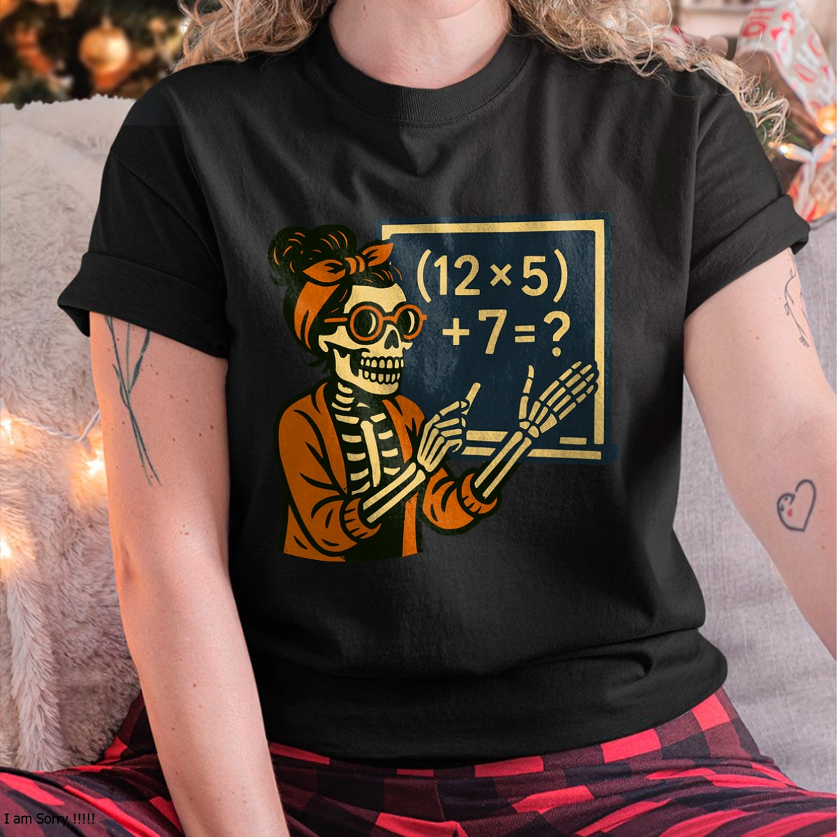 67 Teacher Halloween Skeleton Six Seven Meme Brainrot Math T-Shirt - Camiseta/Sudadera Unisex de Halloween - NGHL00