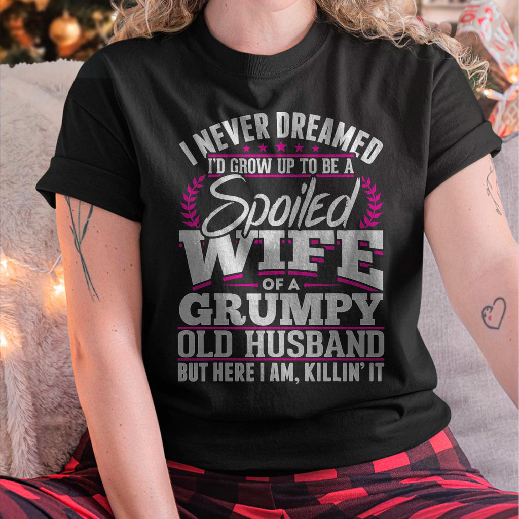 Soy una esposa mimada - Regalo para mi esposa de su marido - NGHL00 (SKU-T1406-WIFE)