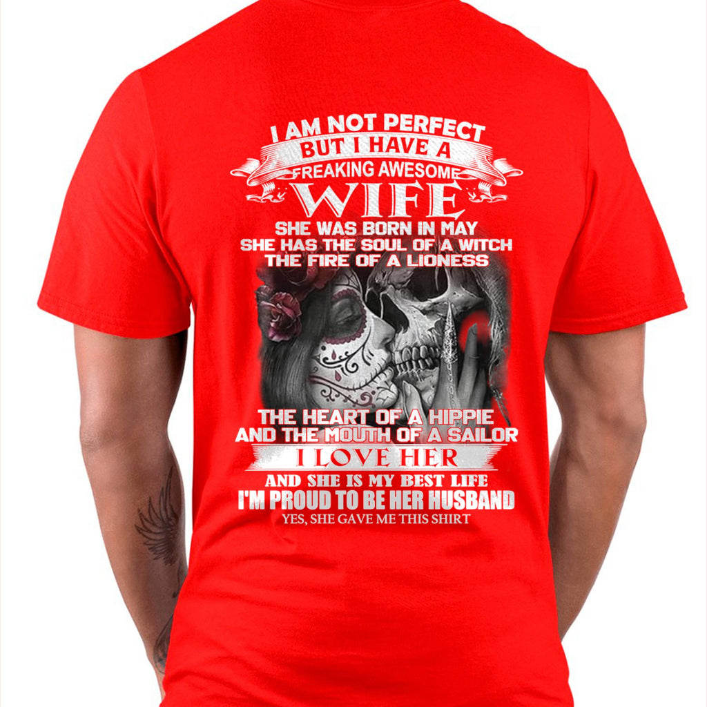 No soy perfecto, pero tengo una esposa increíble - Regalo de esposa para esposo - NGHL05 (SKU06-31-05)