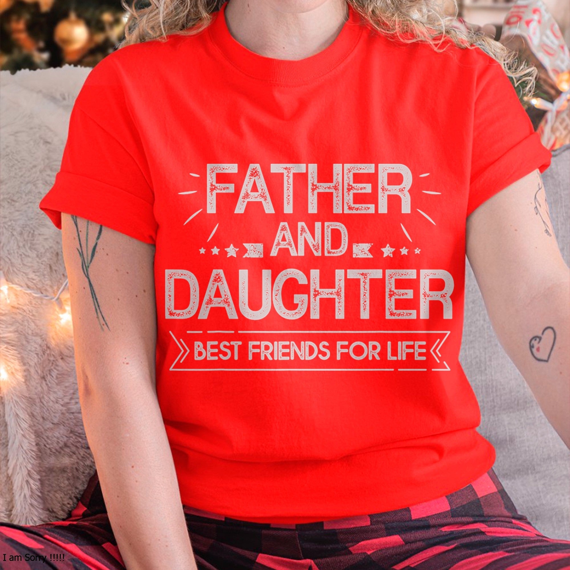 Padre e hija mejores amigos de por vida Camiseta Regalo del Día del Padre - Regalo para hija de papá - Sudadera con capucha NGHL00 (SKU-T1410DD-A02)
