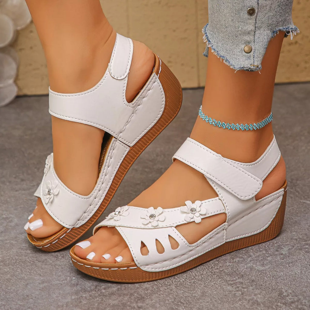 Open Toe Wedge Sandals