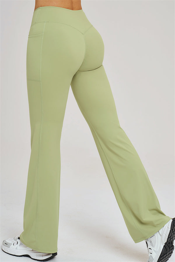 El conjunto de 3 piezas Sizzle Zip Jacket Sports Bra Flared Leggings