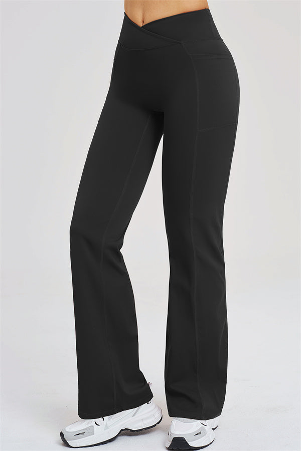 El conjunto de 3 piezas Sizzle Zip Jacket Sports Bra Flared Leggings