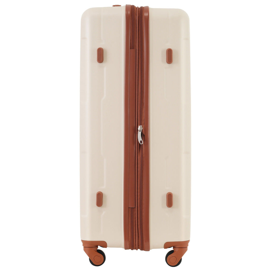 2 Piece Luggage Set With Bags Expanable Spinner Wheels ABS Lightweight Suitcase With Tsa Lock 20" / 24"