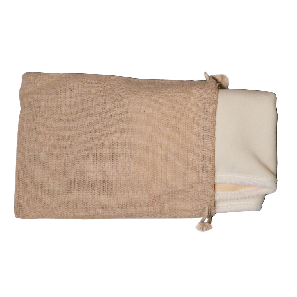 Aceite de ricino orgánico puro + paquete de paños