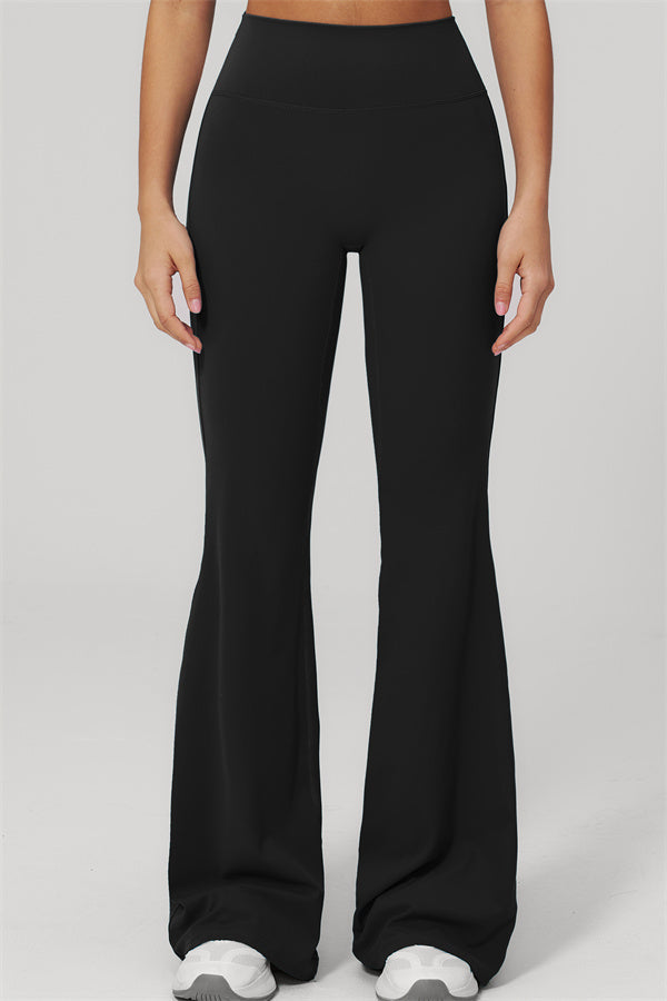 Conjunto de 2 piezas Rapture: Sujetador deportivo y Leggings acampanados