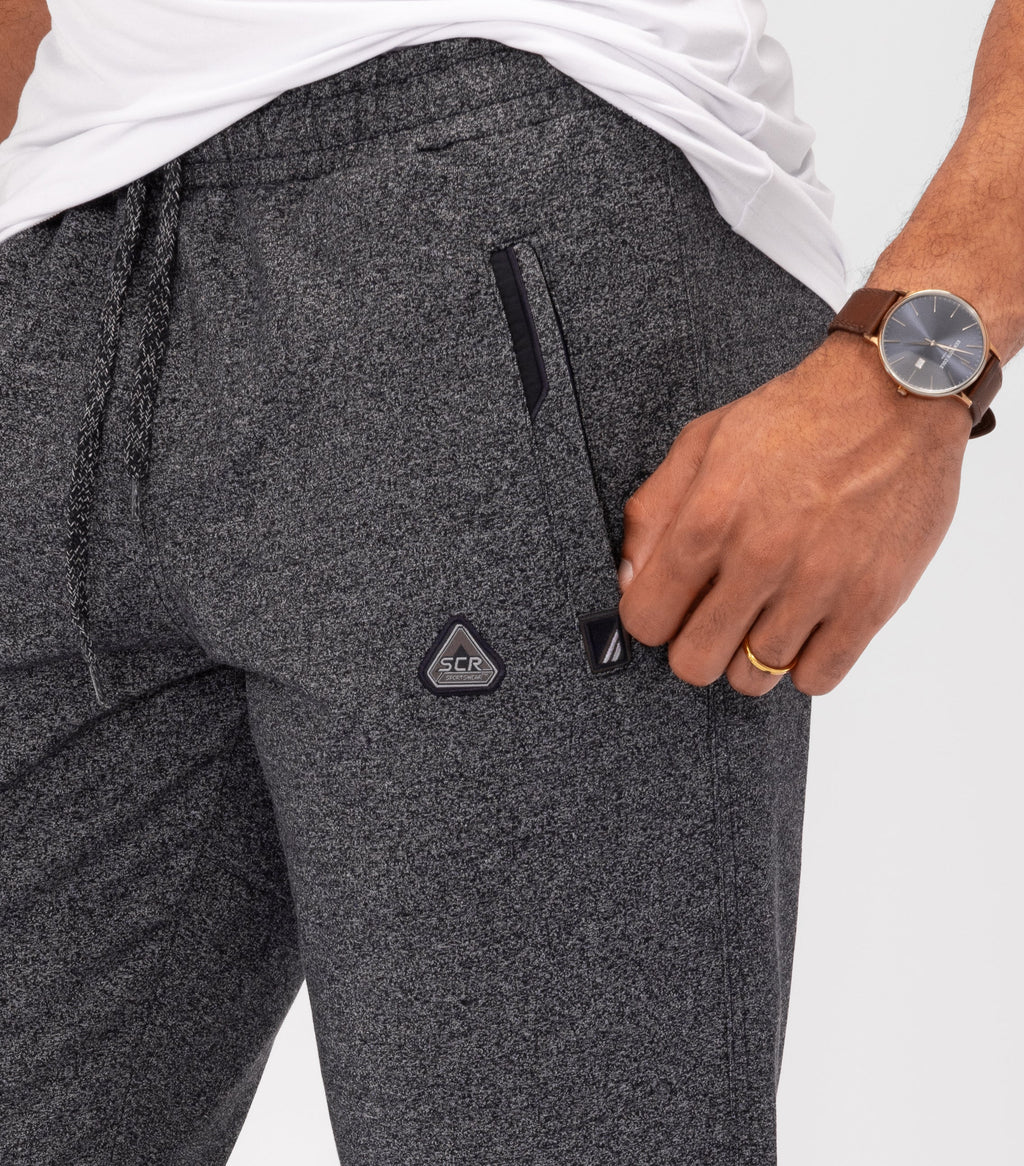 Pantalones de chándal deportivos cómodos para todo el día - Con forma cónica (Talla alta)