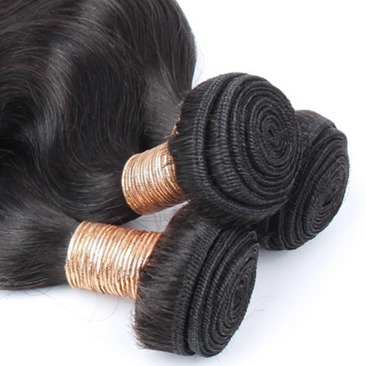 Extensiones de cabello 100% humano con ondas brasileñas