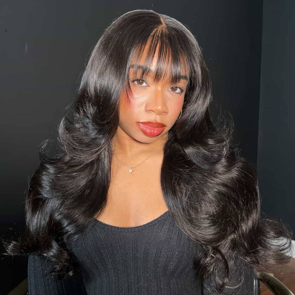 Extensiones de cabello 100% humano con ondas brasileñas