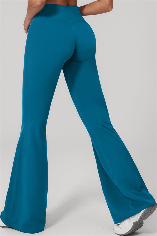 Conjunto de 2 piezas Rapture: Sujetador deportivo y Leggings acampanados