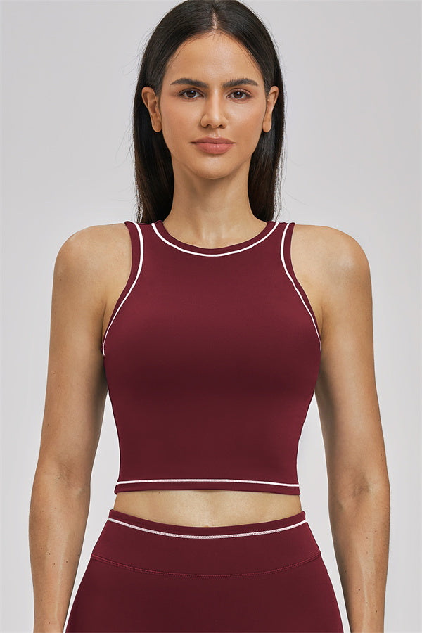 Conjunto de 3 piezas de chaqueta, top corto y pantalón corto Unbound