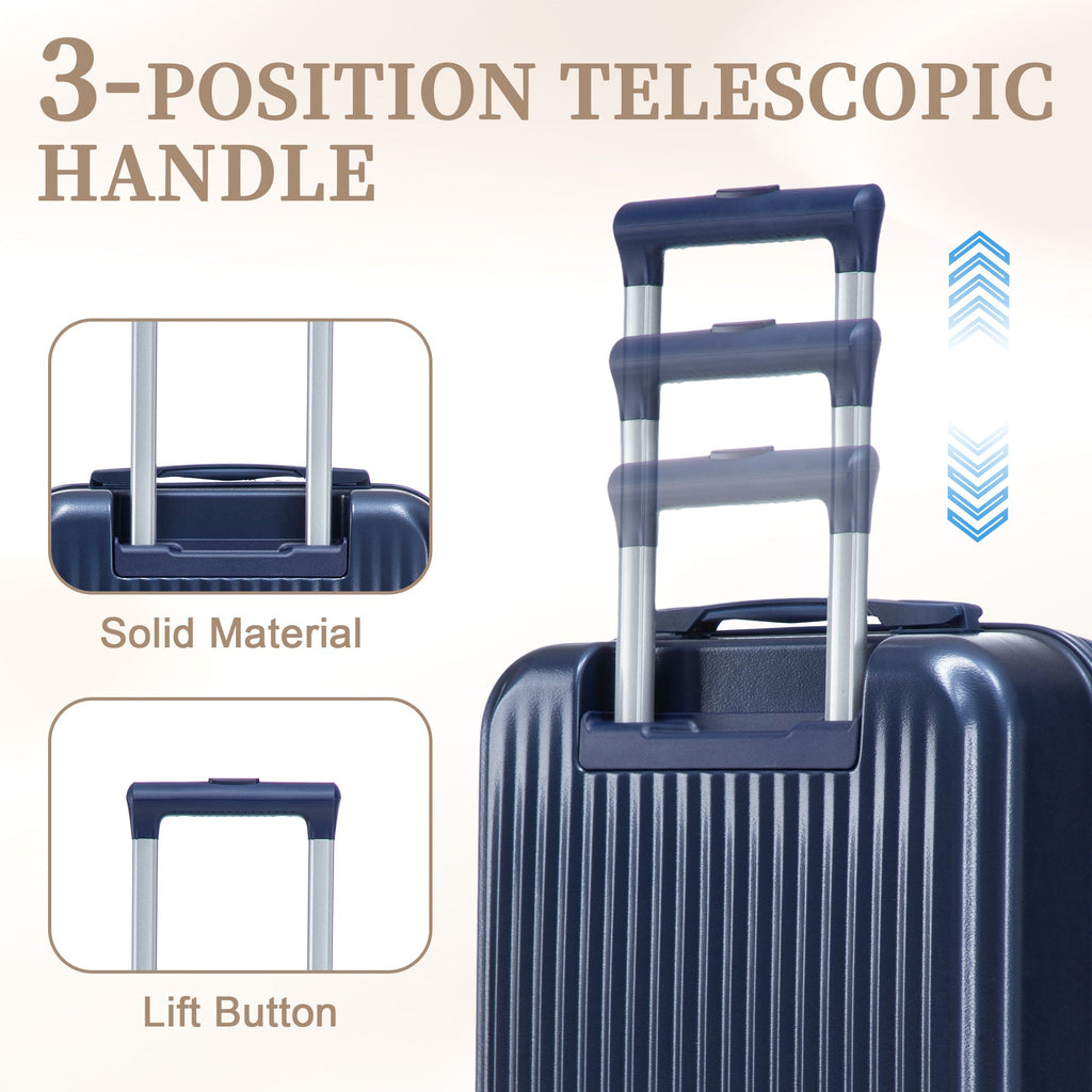 14'/20' 2-Piece ABS Spinner Wheel Luggage Set