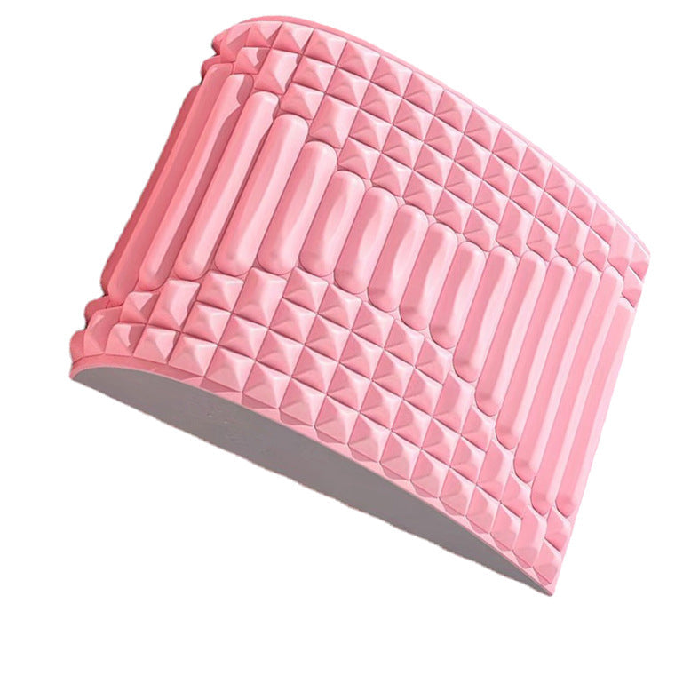 Almohada de estiramiento de espalda, soporte lumbar y cervical, masajeador para cuello, cintura, espalda, ciática, hernia de disco, alivio del dolor, masaje, relajación