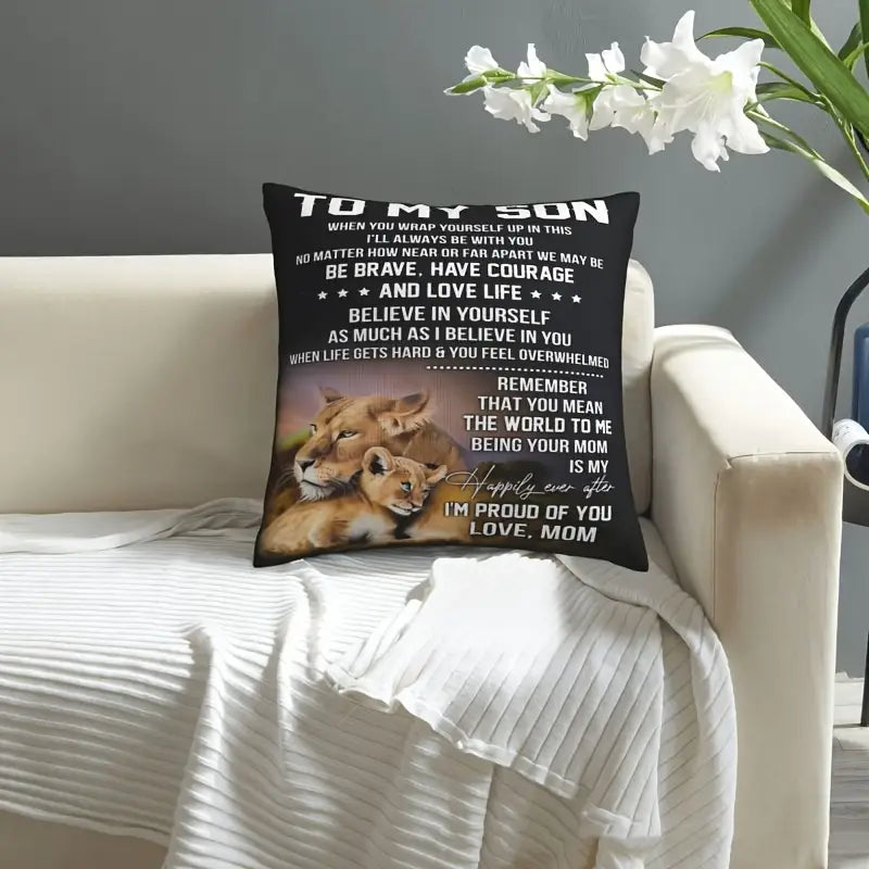 Regalo especial de mamá para tu hijo - Almohada