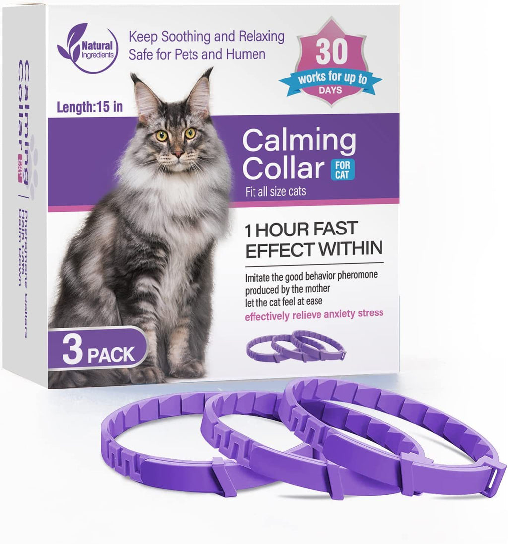 Collar calmante para mascotas Paquete múltiple — Gatos y perros