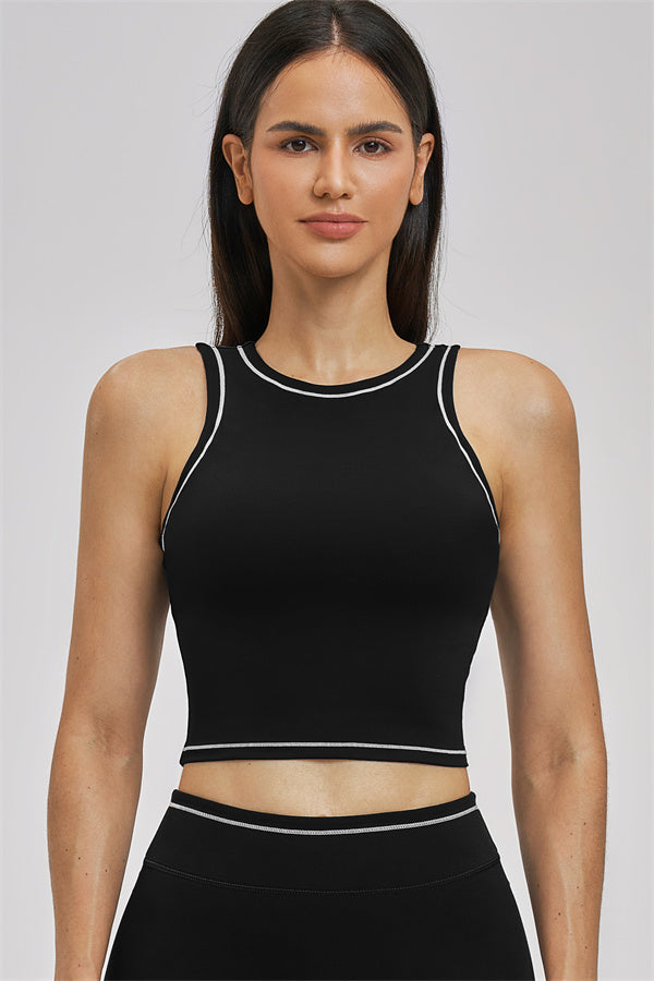 Conjunto de 3 piezas de chaqueta, top corto y pantalón corto Unbound