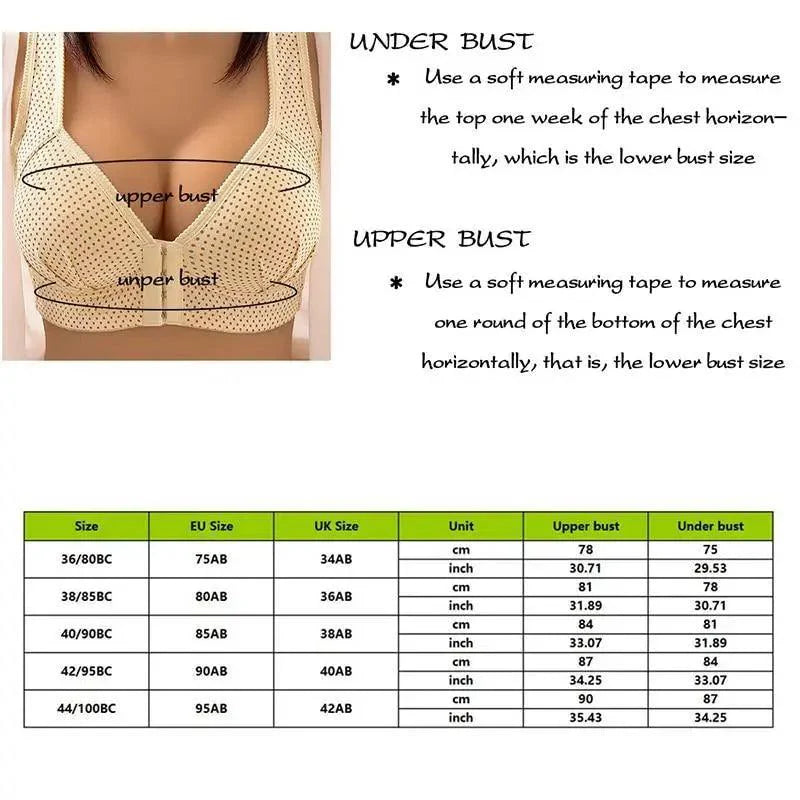Sujetador cómodo sin costuras para mujer, a la moda, con realce, sin aros, lencería, bralette de copa completa, ropa interior de algodón, sujetador con cierre frontal.