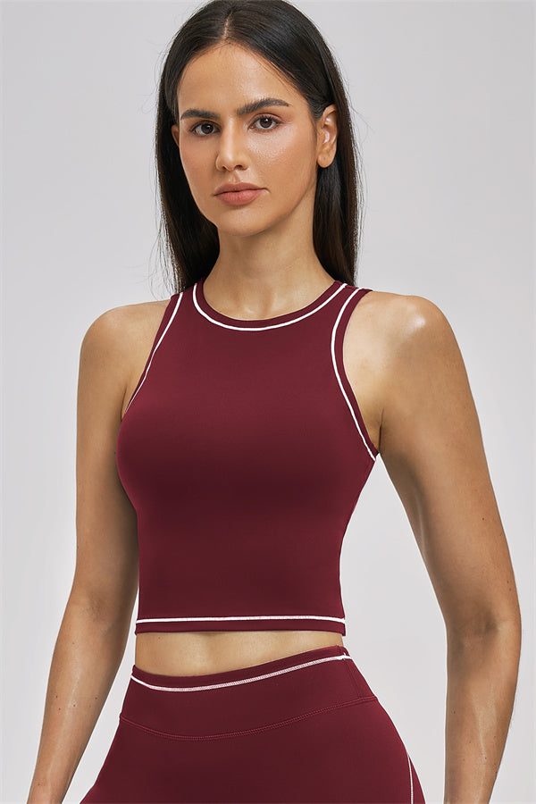Conjunto de 3 piezas de chaqueta, top corto y pantalón corto Unbound