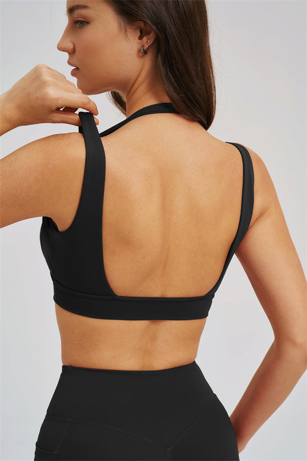 El conjunto de 3 piezas Sizzle Zip Jacket Sports Bra Flared Leggings