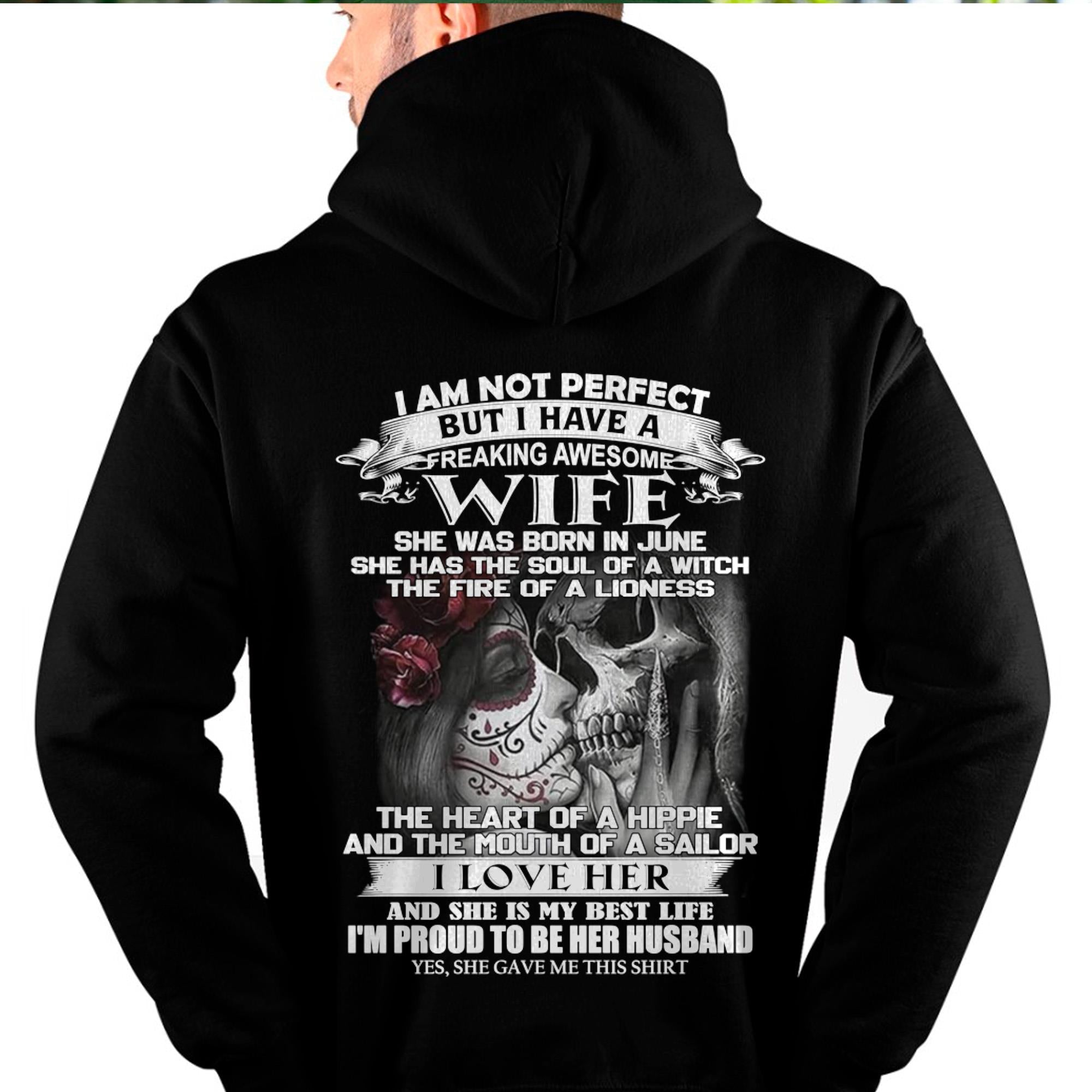Junio - No soy perfecto, pero tengo una esposa increíble - Regalo para esposo de parte de su esposa - NGHL06 (SKU06-31-06)