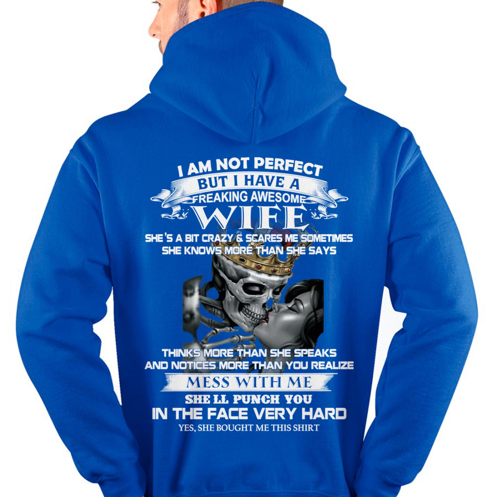 No Soy Perfecto Pero Tengo Una Esposa Increíble - Regalo Para Esposo De Esposa - NGHL00 (SKU06-34-00)