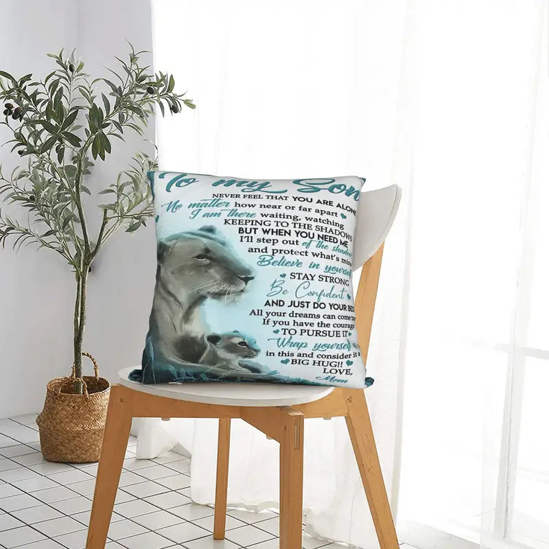 Para Mi Hijo – Un Regalo Especial de Mamá - Almohada
