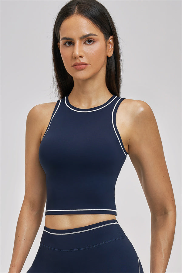 Conjunto de 3 piezas de chaqueta, top corto y pantalón corto Unbound