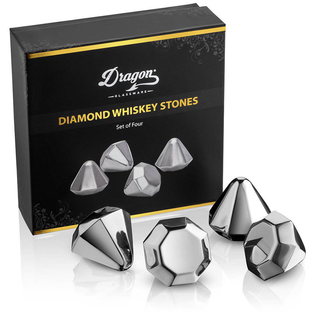Piedras enfriadoras en forma de diamante