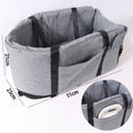 Transportín Portátil para Perros para Coche — 4 colores, para todas las estaciones, laterales blandos